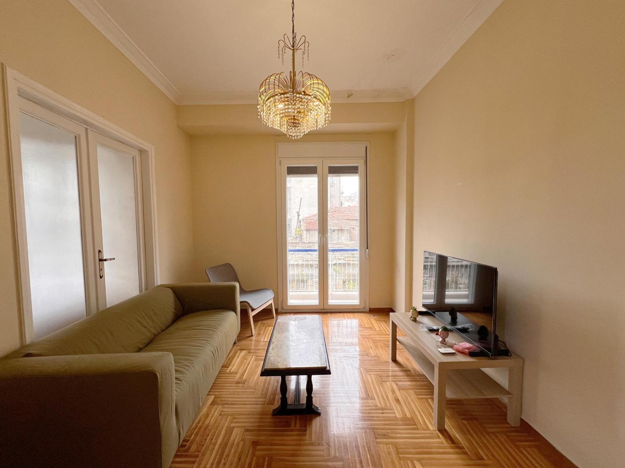Wsd Athens Luxury Cozy 3Bd Apartment With City View Balcony Bagian luar foto