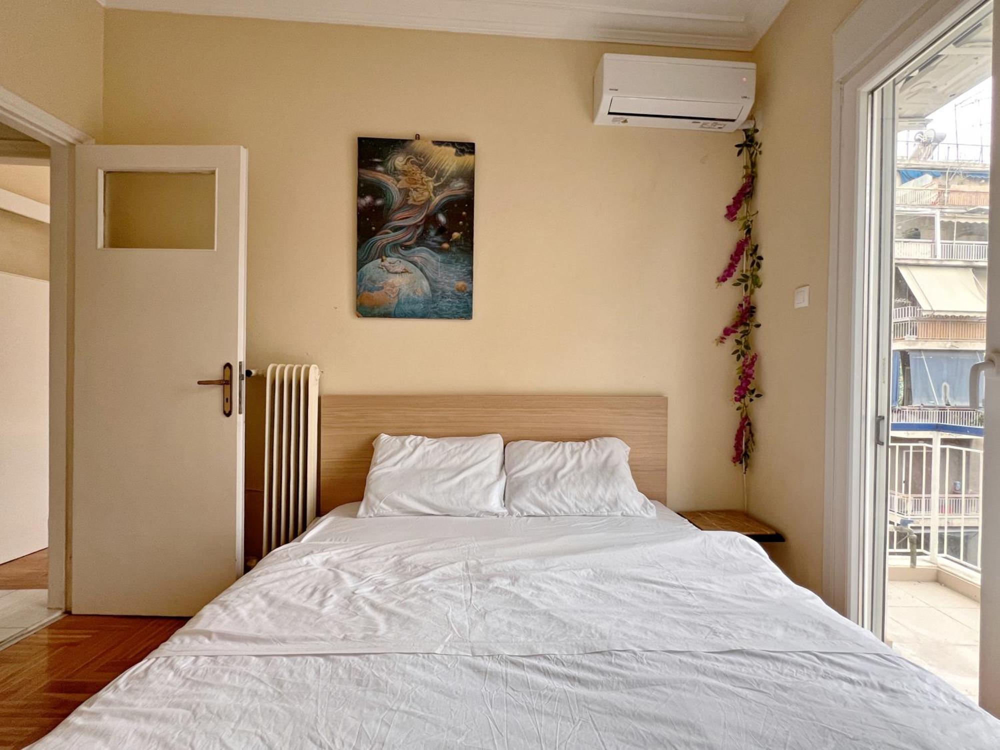 Wsd Athens Luxury Cozy 3Bd Apartment With City View Balcony Bagian luar foto